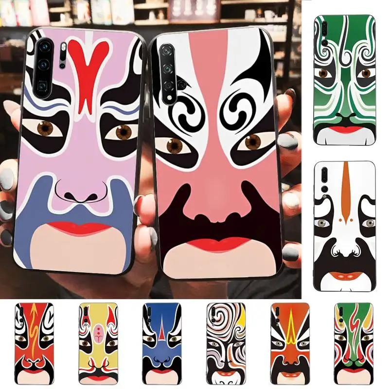 Peking Opera Phone Case Soft Silicone Case For Huawei p 30lite p30 20pro p40lite P30 Capa
Peking Opera Phone Case Soft Silicone Case For Huawei p 30lite p30 20pro p40lite P30 Capa