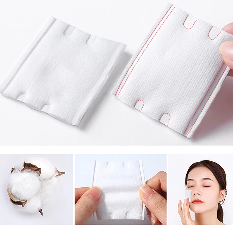 50pcs Makeup Remover Pads Soft Three-layer Natural Cotton Facial Cleansing Wipes
50pcs Makeup Remover Pads Soft Three-layer Natural Cotton Facial Cleansing Wipes