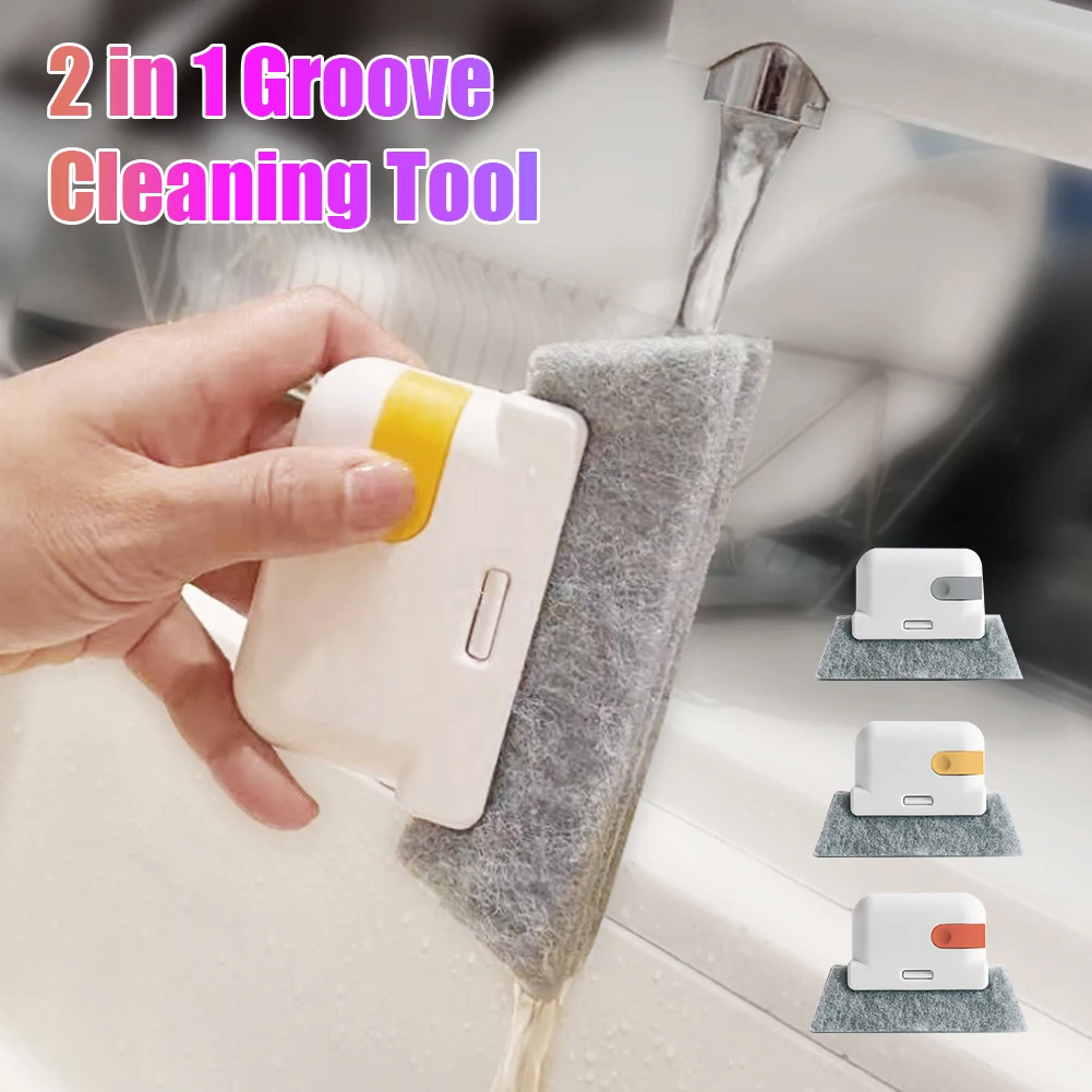 2-in-1 Groove Cleaning Tool Multifunctional Creative Window Groove Cleaning Cloth Cleaning Brush Windows Slot Cleaner Brush
2-in-1 Groove Cleaning Tool Multifunctional Creative Window Groove Cleaning Cloth Cleaning Brush Windows Slot Cleaner Brush