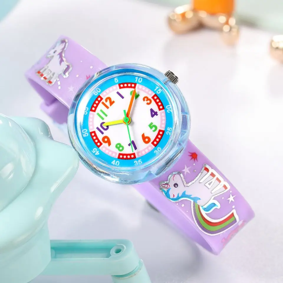 High Quality Cartoon Bee Flower Watch Children Fashion Casual Unicorn Pony Kids Quartz Watches for Student Boys Girls Clock
High Quality Cartoon Bee Flower Watch Children Fashion Casual Unicorn Pony Kids Quartz Watches for Student Boys Girls Clock