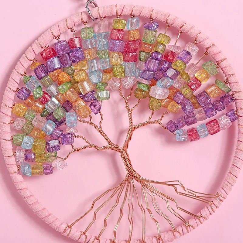 Natural Stone Tree Of Life Wind Chimes Handmade Hanging Decorations Crafts Jewelry Pendant Birthday Creative Gift Car Home Decor
Natural Stone Tree Of Life Wind Chimes Handmade Hanging Decorations Crafts Jewelry Pendant Birthday Creative Gift Car Home Decor
