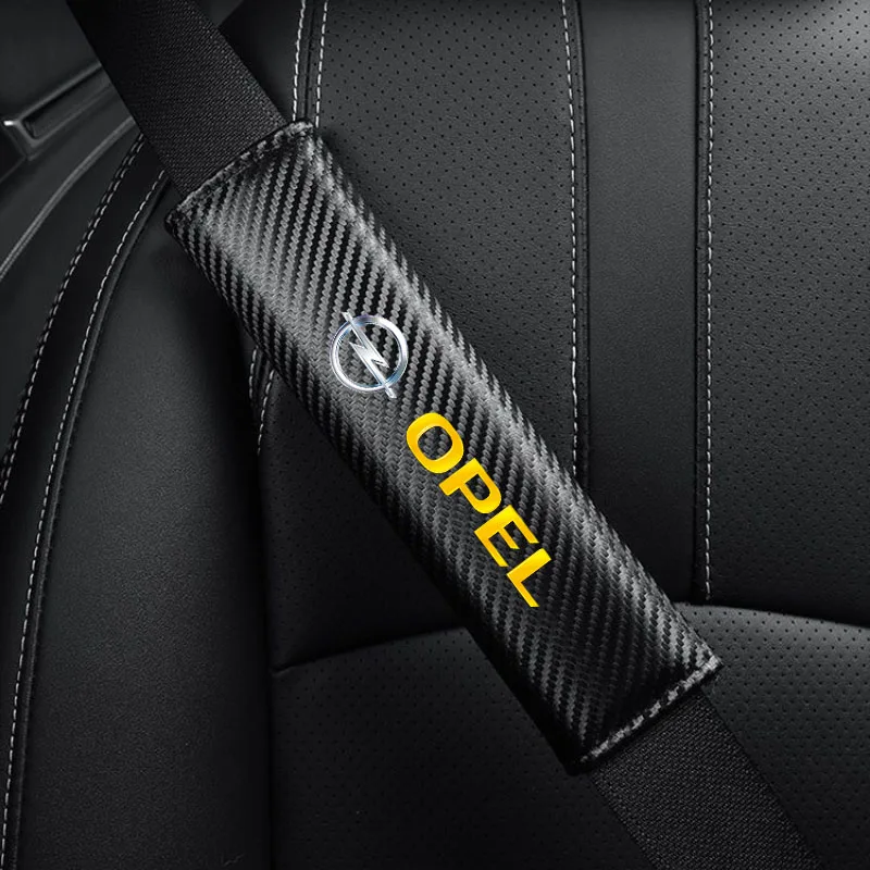 Car Safety Belt Cover Carbon Fiber Shoulder Strap Protector Mat For OPEL OPC LINE Astra g j h k Insignia Vectra c Zafira b
Car Safety Belt Cover Carbon Fiber Shoulder Strap Protector Mat For OPEL OPC LINE Astra g j h k Insignia Vectra c Zafira b