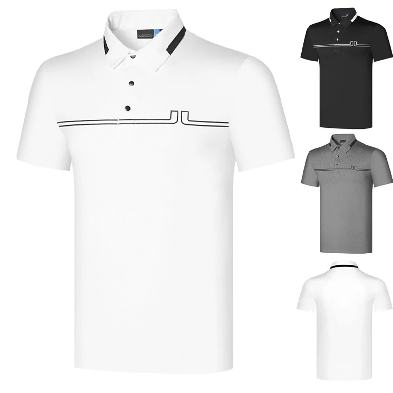 Golf Wear Men Sports Summer Leisure Ventilation Quick Drying Clothing T-shirt Sportswear Accessories
Golf Wear Men Sports Summer Leisure Ventilation Quick Drying Clothing T-shirt Sportswear Accessories