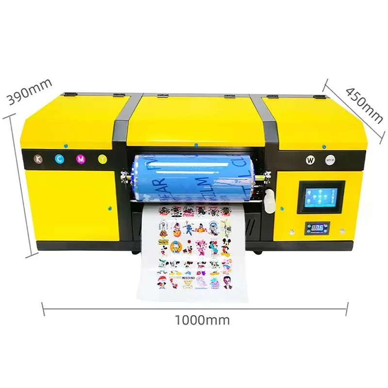 Small Desktop Roll To Roll 2-in-1 Film Transfer Printing Machine Lamination Sticker Label Cup Bottle UV DTF Printer
Small Desktop Roll To Roll 2-in-1 Film Transfer Printing Machine Lamination Sticker Label Cup Bottle UV DTF Printer