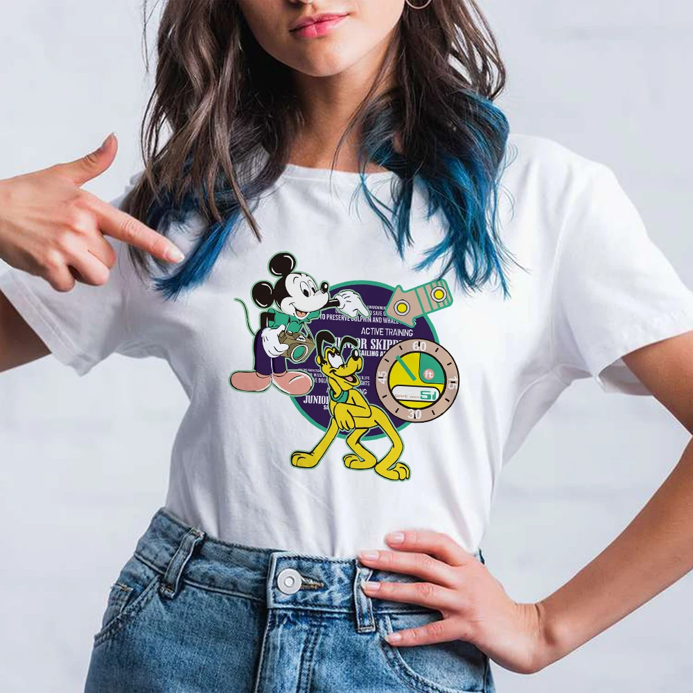 Disney Mickey Street Women T Shirt Hipster Clothes 2022 New High Brand Short Sleeve Fashion European Ropa Aesthetic Wholesale
Disney Mickey Street Women T Shirt Hipster Clothes 2022 New High Brand Short Sleeve Fashion European Ropa Aesthetic Wholesale