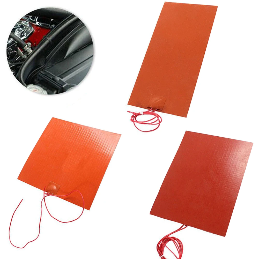 12/24V Heating Pad Square Rubber Heat Mat Heated Bed Plate Flexible Waterproof Battery Insulation Pad Warming Accessories
12/24V Heating Pad Square Rubber Heat Mat Heated Bed Plate Flexible Waterproof Battery Insulation Pad Warming Accessories