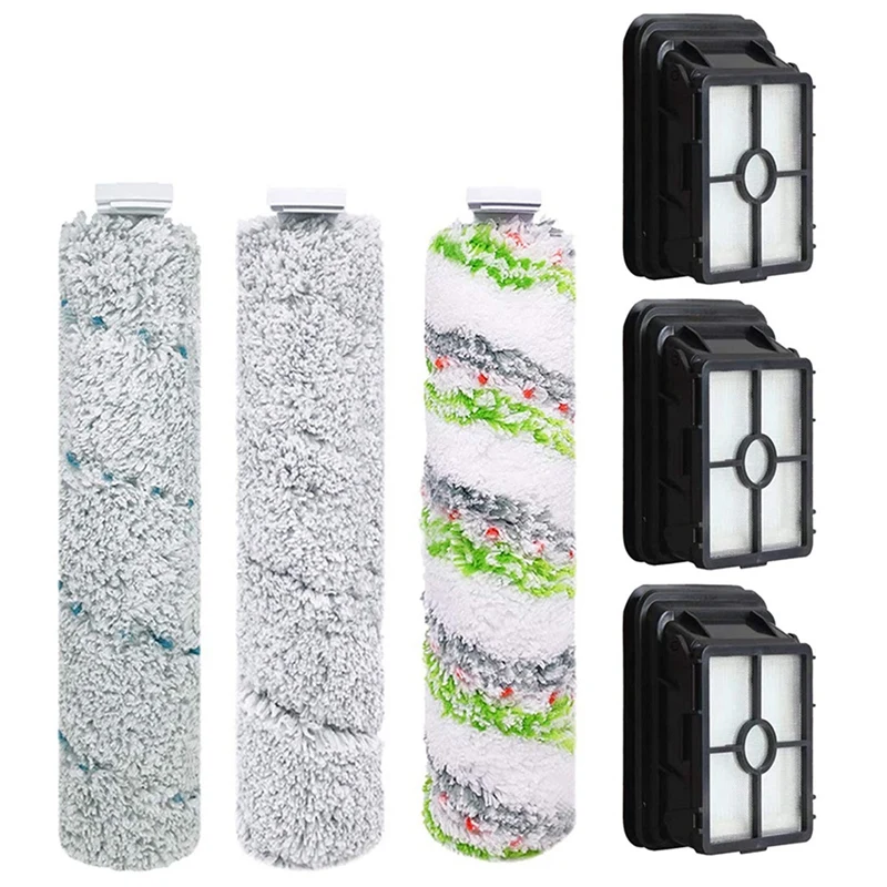 Brush Rolls Filters Set For Bissell Crosswave Cordless Max 2554A,2590,2593, And 2596 All In One Wet-Dry Filters
Brush Rolls Filters Set For Bissell Crosswave Cordless Max 2554A,2590,2593, And 2596 All In One Wet-Dry Filters