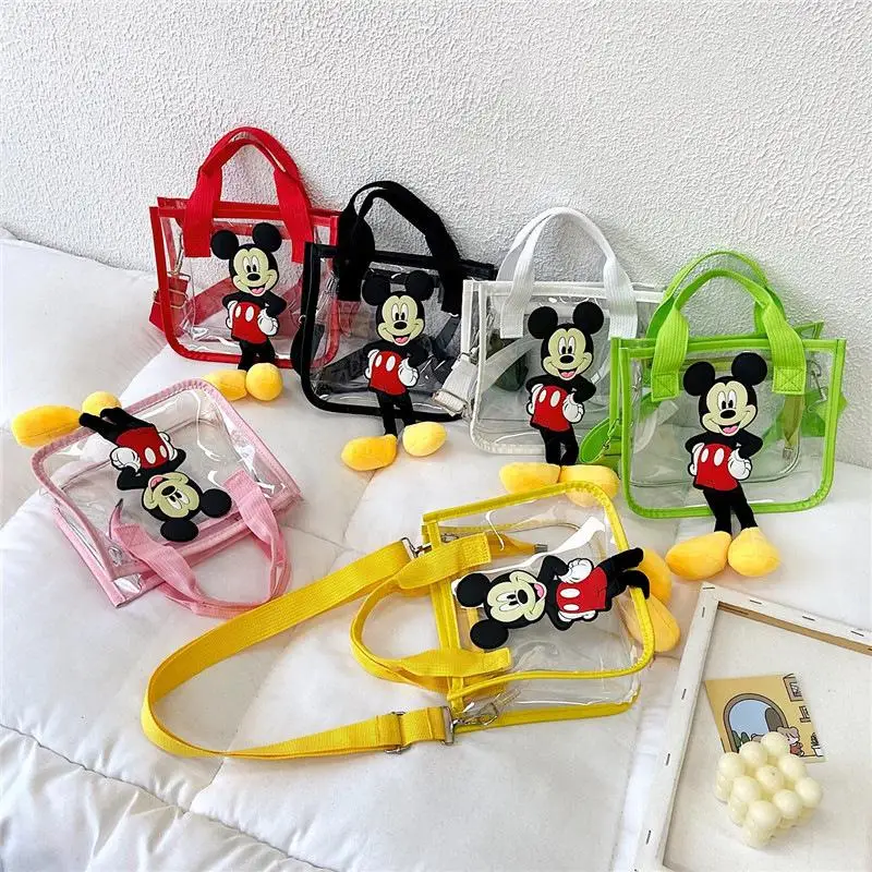 Disney Mickey Mouse Kawaii Beach Bag Princess Fashion Transparent Bag Girl Cute Jelly Bag Cartoon Leisure Hand Bag Holiday Gift
Disney Mickey Mouse Kawaii Beach Bag Princess Fashion Transparent Bag Girl Cute Jelly Bag Cartoon Leisure Hand Bag Holiday Gift