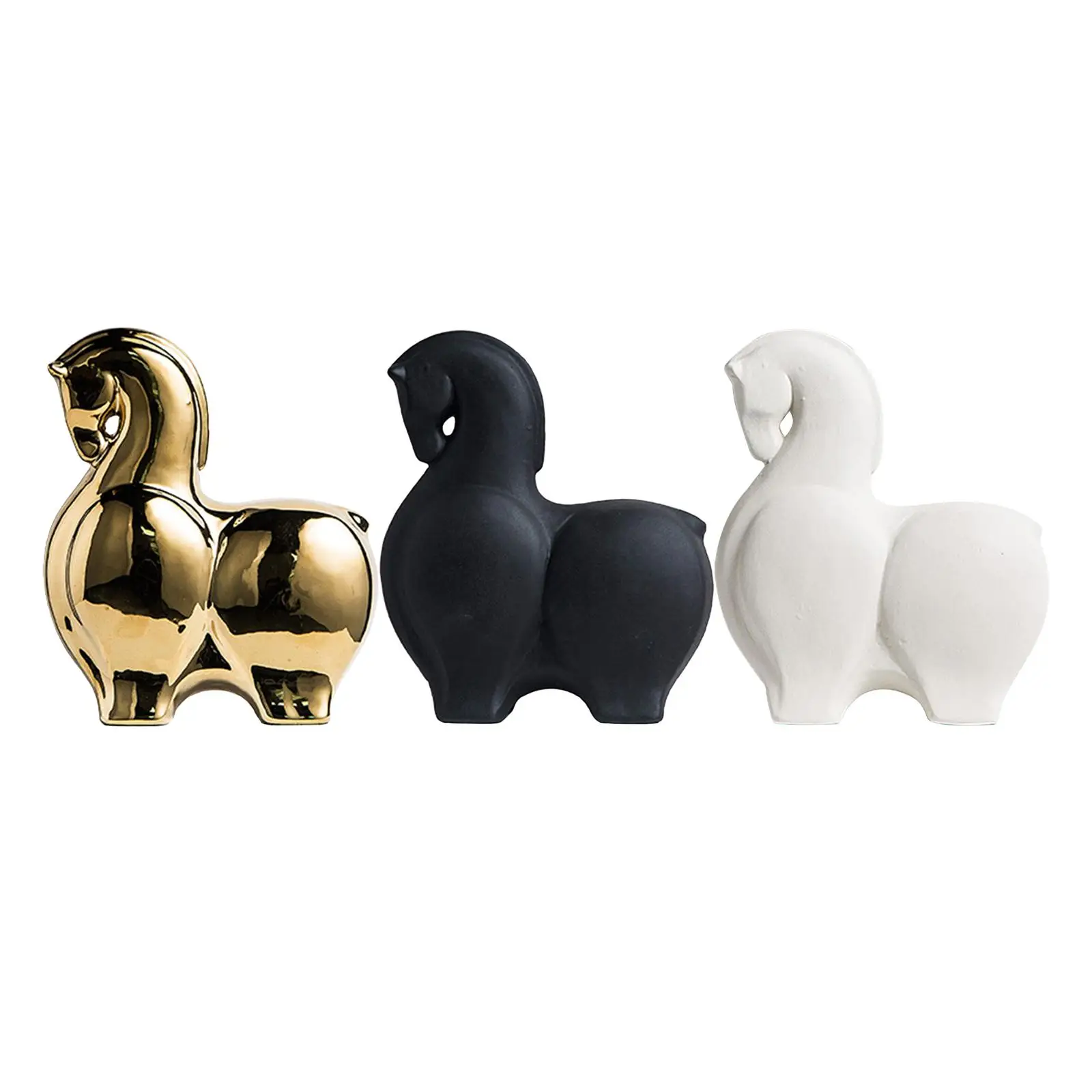 Horse Statue Figurine Gift Creative Collectible Art Ornaments for Desktop Office
Horse Statue Figurine Gift Creative Collectible Art Ornaments for Desktop Office