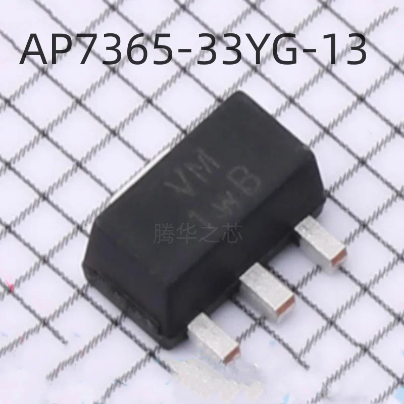 10PCS New AP735-33YG-13 Low voltage difference regulator IC chip Patch SOT-89 3.3V Output current 600mA
10PCS New AP735-33YG-13 Low voltage difference regulator IC chip Patch SOT-89 3.3V Output current 600mA