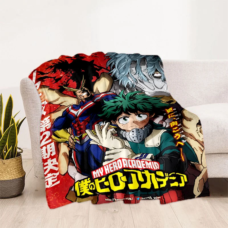 My Hero Anime Soft Plush Sofa Bed Throwing Cartoon Picnic Thin Blankets Modern Flannel Blanket Cover Gedruckt Bettdecke Geschenk 
My Hero Anime Soft Plush Sofa Bed Throwing Cartoon Picnic Thin Blankets Modern Flannel Blanket Cover Gedruckt Bettdecke Geschenk