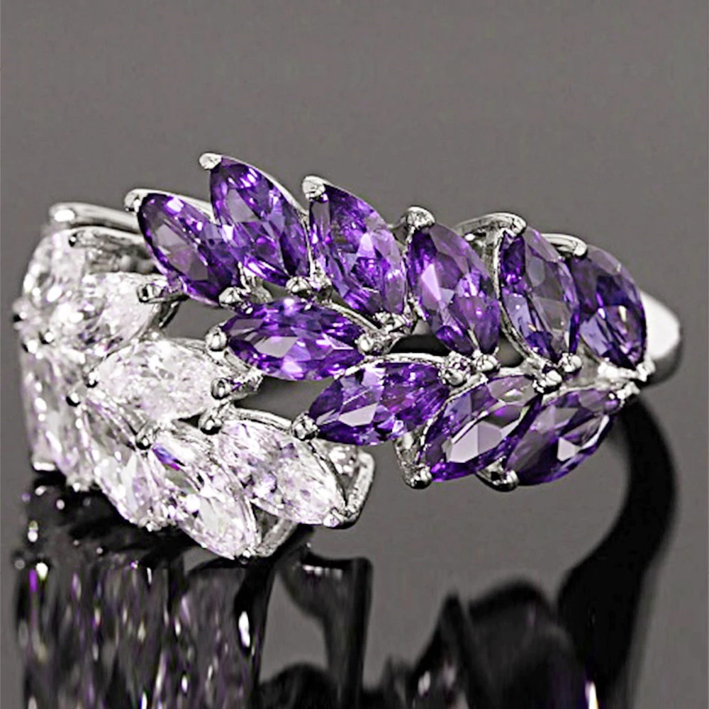 Cubic Zirconia Leaf Women Ring Delicate Dance Party Female Rings Fancy Girl's Present High Quality Trendy Jewelry New
Cubic Zirconia Leaf Women Ring Delicate Dance Party Female Rings Fancy Girl's Present High Quality Trendy Jewelry New