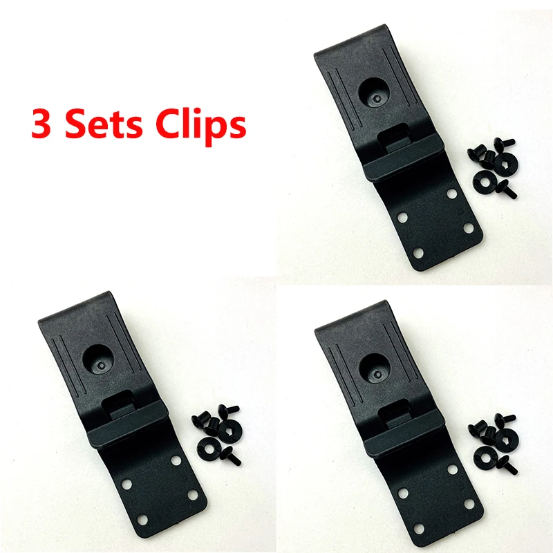 3 Sets With Screws Handware Kits Kydex K Sheath Knife Scabbards Wasit Clips Belt Clamps DIY Making Accessories Part Holster Case
3 Sets With Screws Handware Kits Kydex K Sheath Knife Scabbards Wasit Clips Belt Clamps DIY Making Accessories Part Holster Case