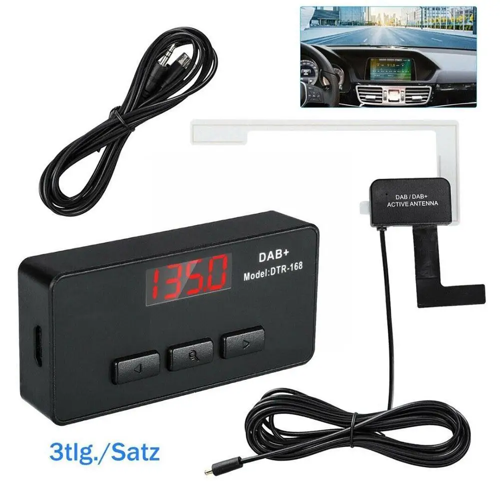 New Style Car DAB converter Auto Radio Receiver AUX Radio Electronics Antenna Adapter Multifunctional Accessories Transmitt Z0O4
New Style Car DAB converter Auto Radio Receiver AUX Radio Electronics Antenna Adapter Multifunctional Accessories Transmitt Z0O4