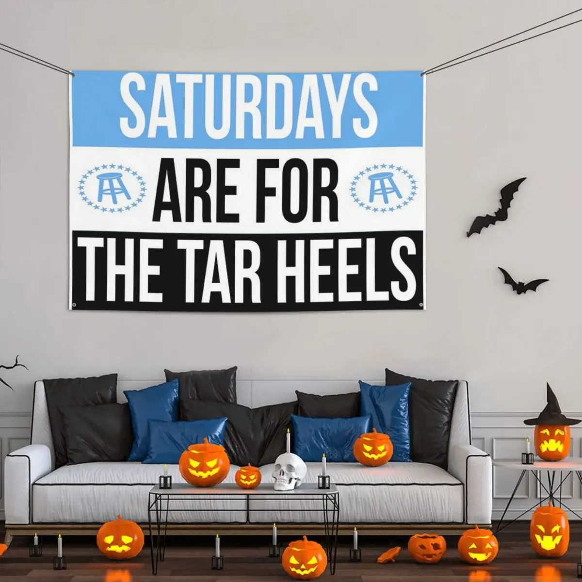 Saturdays Are For The Tar Heels Party Banner Decor 120x180cm Polyester Material Outdoor Lawn Fade Resistant Lightweight Bright
Saturdays Are For The Tar Heels Party Banner Decor 120x180cm Polyester Material Outdoor Lawn Fade Resistant Lightweight Bright