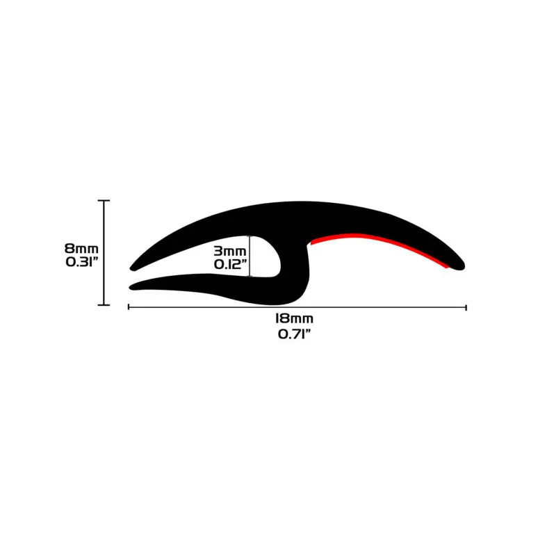 Rubber Seal Strip Edge Defend Windshield Sunroof Window Weather Strip 160''/4M Car Sealing Strip Accesorios Para Auto
Rubber Seal Strip Edge Defend Windshield Sunroof Window Weather Strip 160''/4M Car Sealing Strip Accesorios Para Auto