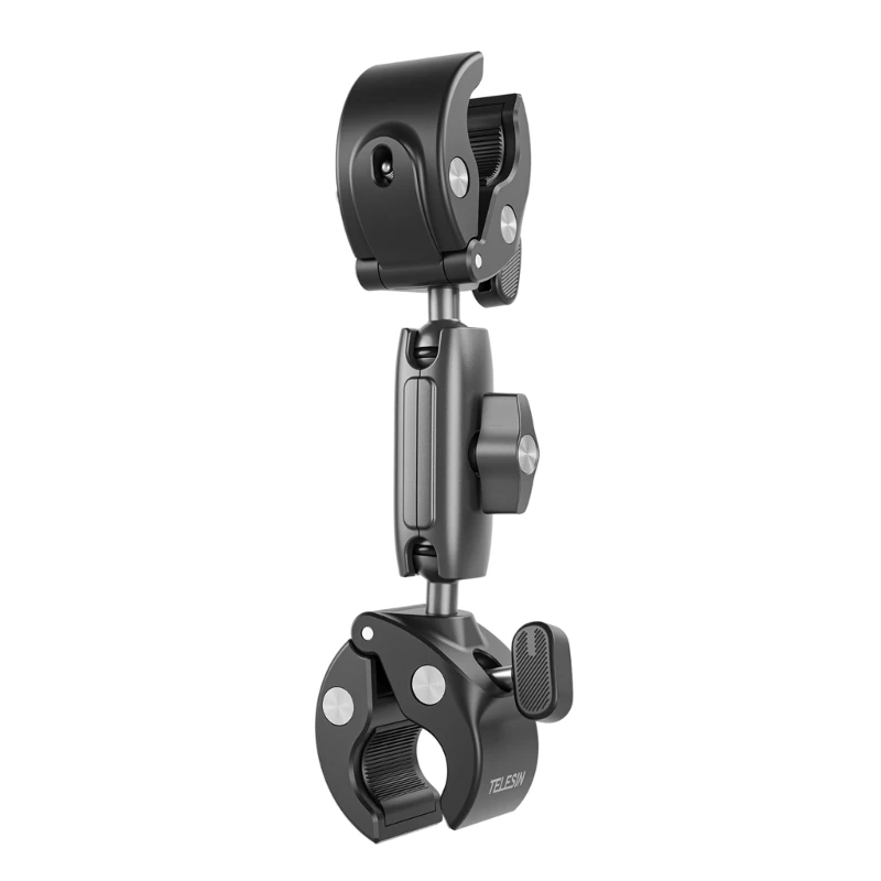 360°Rotatable Aluminum Alloy Double Ended Mount Clamp Super Clip Mounting Adapter for Umbrella Monitors LED Light
360°Rotatable Aluminum Alloy Double Ended Mount Clamp Super Clip Mounting Adapter for Umbrella Monitors LED Light