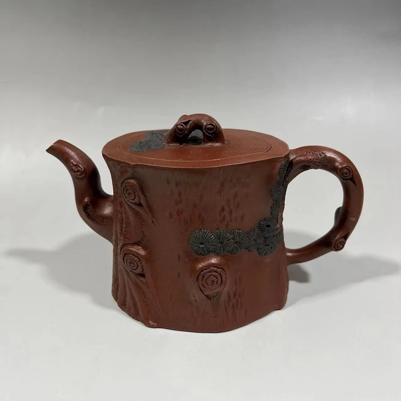 Китайская исинская глина, зернистая красная глина, чайник с пеньком, необработанная руда Цзян Ронг куб. См
Китайская исинская глина, зернистая красная глина, чайник с пеньком, необработанная руда Цзян Ронг куб. См