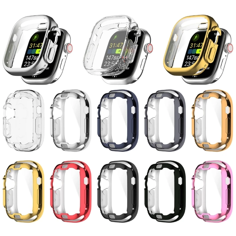 Smartwatch Housing Bumper Soft Cover Frame for CASE for shell for apple Watch Ultra 49mm
Smartwatch Housing Bumper Soft Cover Frame for CASE for shell for apple Watch Ultra 49mm