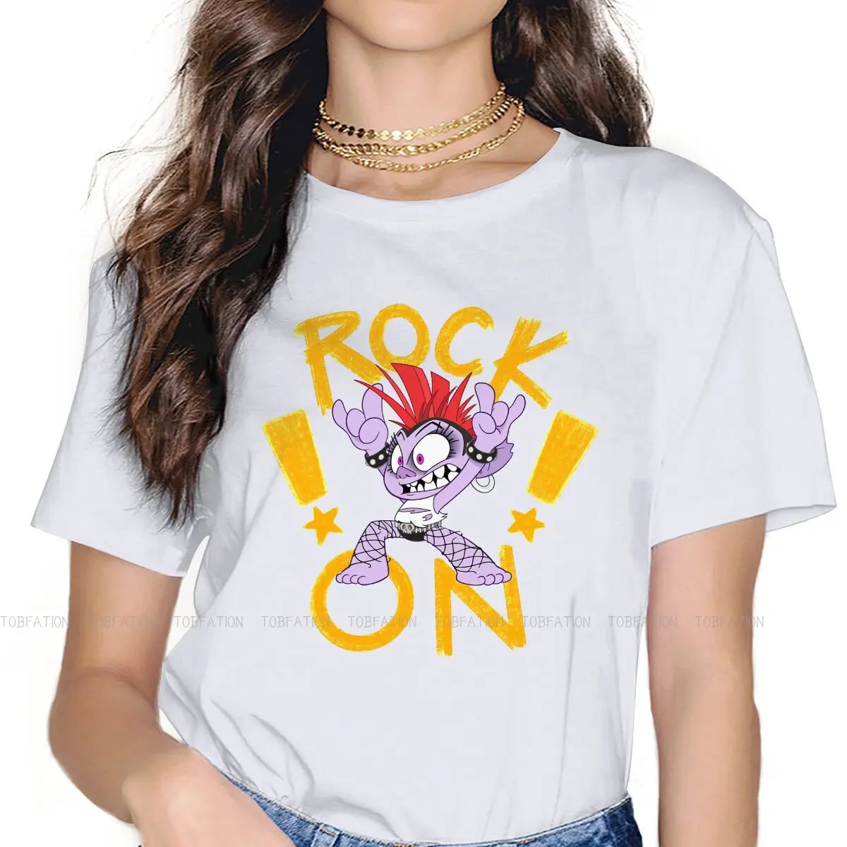 Rock On Barb Women Tshirts Trolls Holiday Comedy Animation Fantasy Gothic Vintage Female Clothing Oversized Graphic Streetwear
Rock On Barb Women Tshirts Trolls Holiday Comedy Animation Fantasy Gothic Vintage Female Clothing Oversized Graphic Streetwear