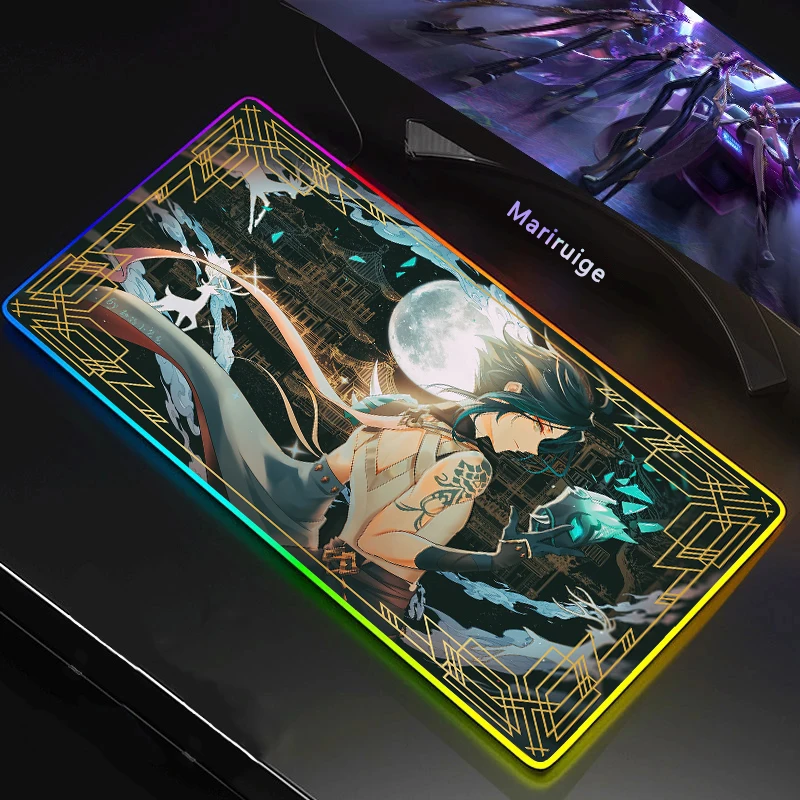 Genshin Impact Xiao Mouse Pad Rgb Gaming Mousepad Led Anime Desk Mat Xxl Game Mats Gamer Cabinet Office Accessories Computer Big
Genshin Impact Xiao Mouse Pad Rgb Gaming Mousepad Led Anime Desk Mat Xxl Game Mats Gamer Cabinet Office Accessories Computer Big