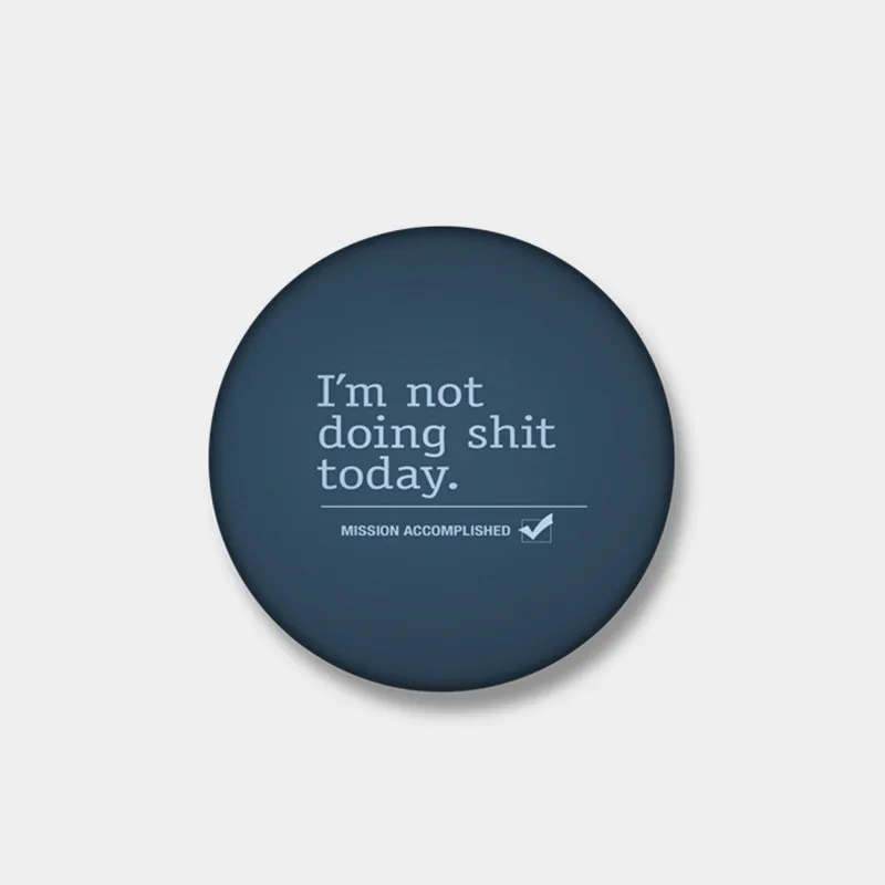 I'm Not Doing Shit Today Soft Button Pin Cute Clothes Collar Metal Women Lover Lapel Pin Badge Fashion Gift Hat Jewelry
I'm Not Doing Shit Today Soft Button Pin Cute Clothes Collar Metal Women Lover Lapel Pin Badge Fashion Gift Hat Jewelry