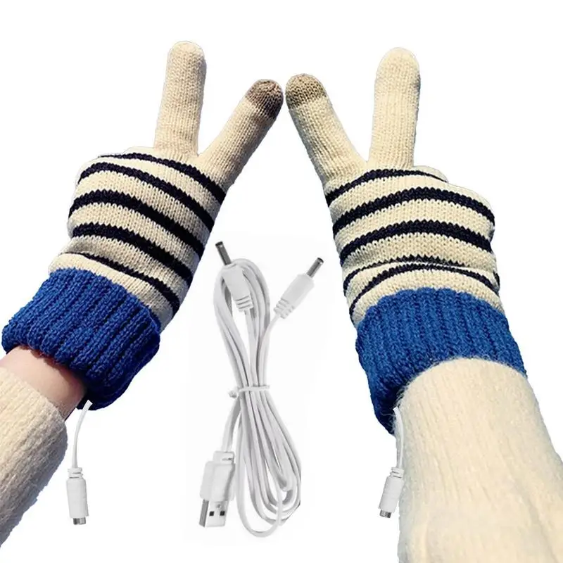 USB Heated Gloves Full Finger Heated Knit Warm Mitten Rechargeable Heating Gloves Laptop Gloves Mitten Unisex
USB Heated Gloves Full Finger Heated Knit Warm Mitten Rechargeable Heating Gloves Laptop Gloves Mitten Unisex