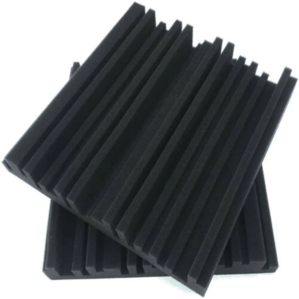 Insulation Soundproof Foam Kit Lot Set Sound Absorbtion Panel Soundproofing Studio 12Pcs Acoustic Foam Panels Durable Practical
Insulation Soundproof Foam Kit Lot Set Sound Absorbtion Panel Soundproofing Studio 12Pcs Acoustic Foam Panels Durable Practical