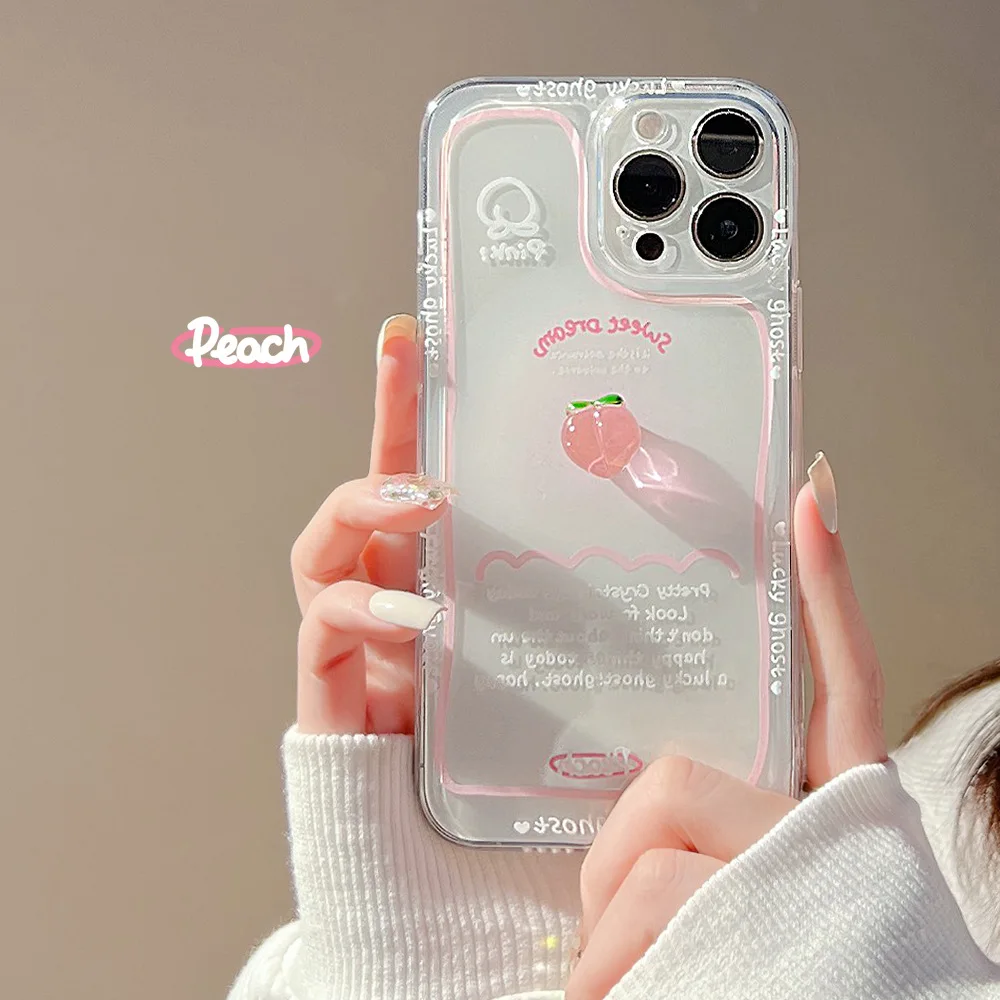 IPhone three-dimensional peach Phone Case for IPhone 11 12 13 Pro MAX MINI X XS MAX XR 8 PLUS Ladies Silica gel Phone Case soft
IPhone three-dimensional peach Phone Case for IPhone 11 12 13 Pro MAX MINI X XS MAX XR 8 PLUS Ladies Silica gel Phone Case soft