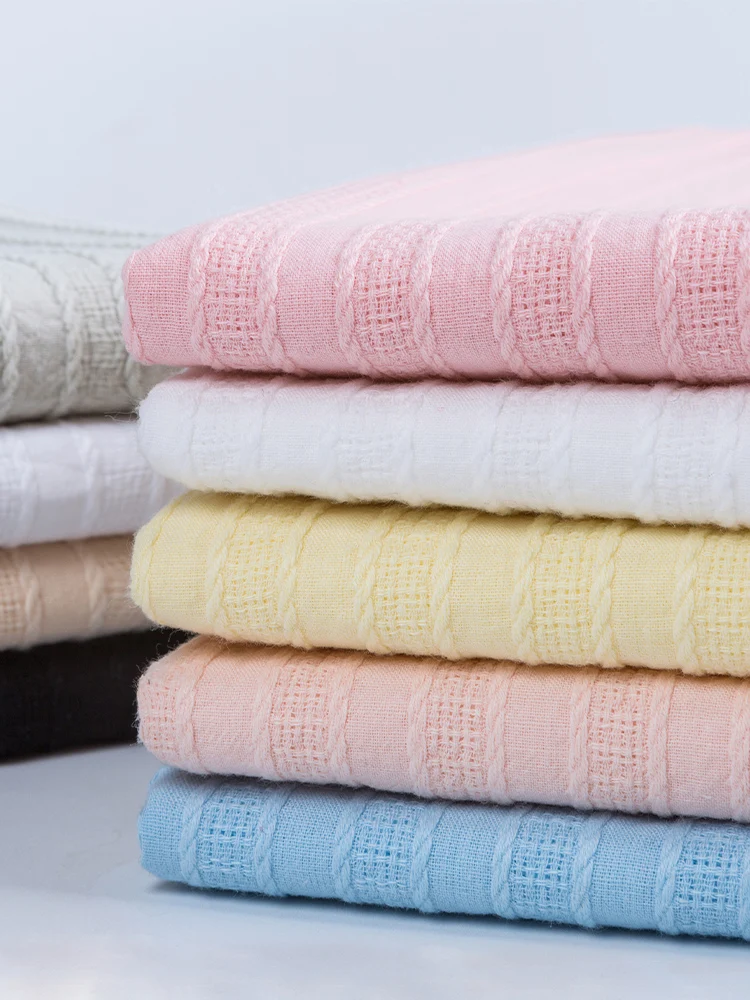 Pure Cotton Striped Jacquard Pajamas Fabric Summer for Shirts Dresses Pants Clothes Sewing Thin Soft Breathable By The Meter Diy
Pure Cotton Striped Jacquard Pajamas Fabric Summer for Shirts Dresses Pants Clothes Sewing Thin Soft Breathable By The Meter Diy