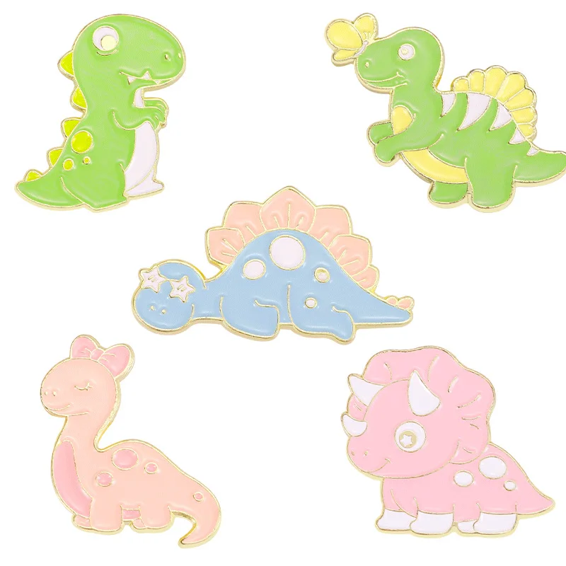 Alloy Dinosaur Brooch Cartoon Color T-Rex Shape Clothing Accessories Backpack Alloy Brooch Badge Lapel Pins
Alloy Dinosaur Brooch Cartoon Color T-Rex Shape Clothing Accessories Backpack Alloy Brooch Badge Lapel Pins