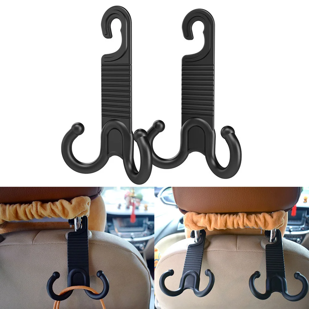 New Car Hook Double Hook Smellfree Sturdy Resinous Plastic 140 X 90mm 2pcs Black Car Small Hook To Hang Your Purse
New Car Hook Double Hook Smellfree Sturdy Resinous Plastic 140 X 90mm 2pcs Black Car Small Hook To Hang Your Purse
