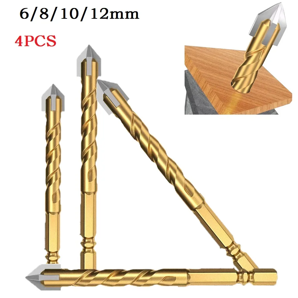 Durability Drill Bits Hole Cutter For Wood Metal Four-blade Impact Overlord Drill Power Tools Punching Hole Cutter
Durability Drill Bits Hole Cutter For Wood Metal Four-blade Impact Overlord Drill Power Tools Punching Hole Cutter
