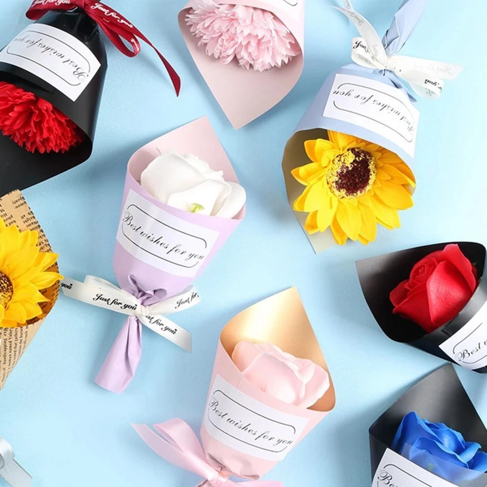 Wedding Favors 1pc Artificial Soap Flowers Bouquet Mini Handmade Gift for Party Valentines Day Mini Artificial Flowers Bouquet
Wedding Favors 1pc Artificial Soap Flowers Bouquet Mini Handmade Gift for Party Valentines Day Mini Artificial Flowers Bouquet