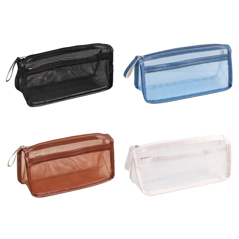 2022 New Cute Transparent Pencil Case Mesh Makeup Storage Holder Pouch Solid Color for Travel Cosmetics Stationery Small Crafts
2022 New Cute Transparent Pencil Case Mesh Makeup Storage Holder Pouch Solid Color for Travel Cosmetics Stationery Small Crafts