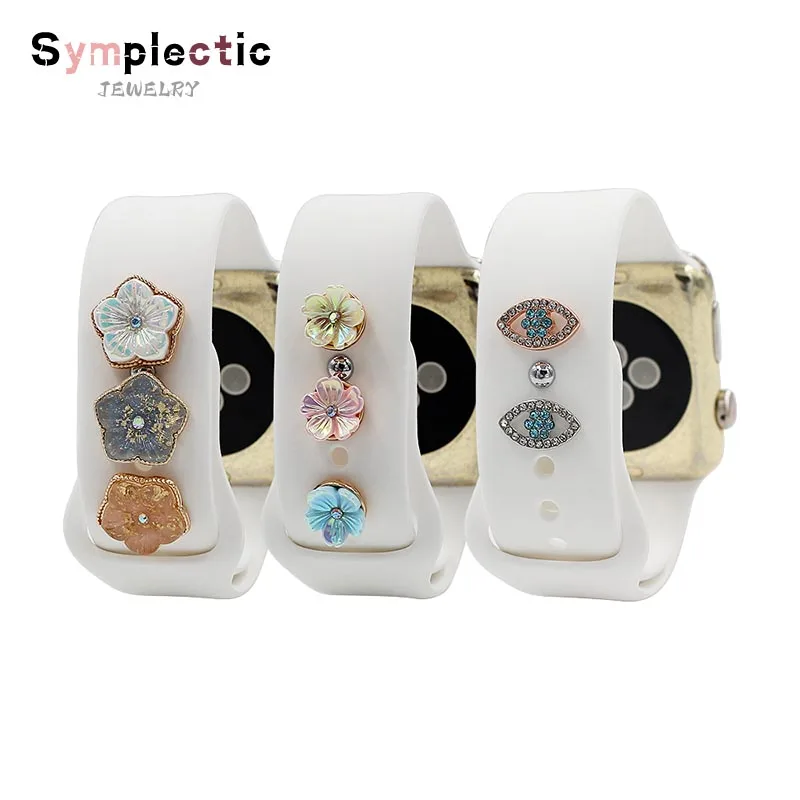 For Apple Watch Band Metal Strap Charms Decorative Ring Heart Ornament Smart Rubber Watch Accessories For iwatch buckle Bracelet
For Apple Watch Band Metal Strap Charms Decorative Ring Heart Ornament Smart Rubber Watch Accessories For iwatch buckle Bracelet