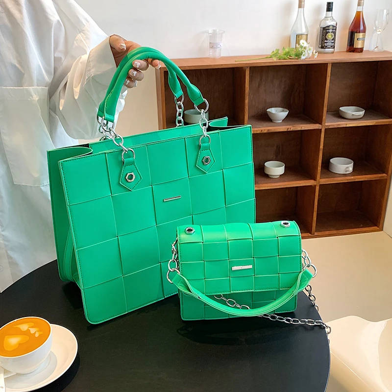 2022 Fashion Woven Bag Luxury Designer Handbags Brand Women Large Tote Bag Ladies Quality Pu Leather Crossbody Shoulder Bags Sac
2022 Fashion Woven Bag Luxury Designer Handbags Brand Women Large Tote Bag Ladies Quality Pu Leather Crossbody Shoulder Bags Sac