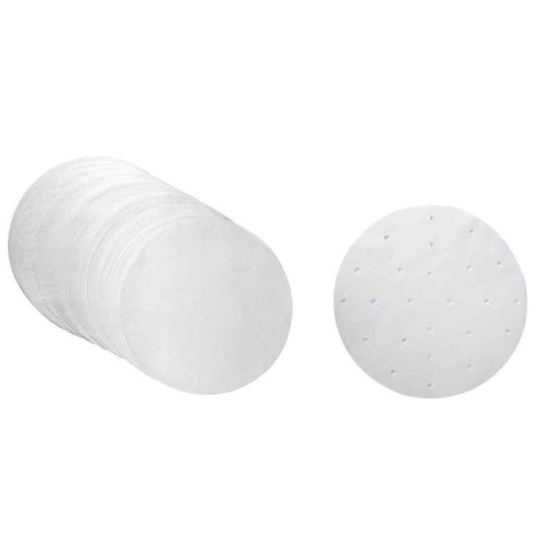 100Pcs Air Fryer Liners, 9Inch Bamboo Steamer Liners, Steaming Papers With 100 Pcs Round 8 Inch Baking Circles Sheets
100Pcs Air Fryer Liners, 9Inch Bamboo Steamer Liners, Steaming Papers With 100 Pcs Round 8 Inch Baking Circles Sheets
