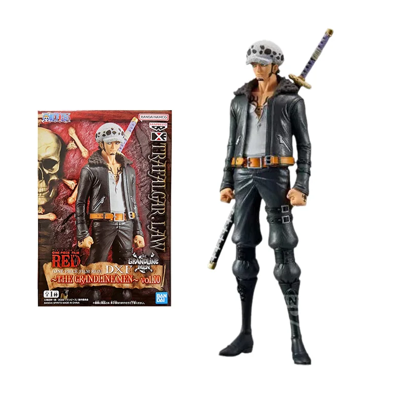 Bandai Original One Piece Anime Figure DXF Film Red Trafalgar D Water Law Collection Model Anime Action Figure Toys For Boys
Bandai Original One Piece Anime Figure DXF Film Red Trafalgar D Water Law Collection Model Anime Action Figure Toys For Boys