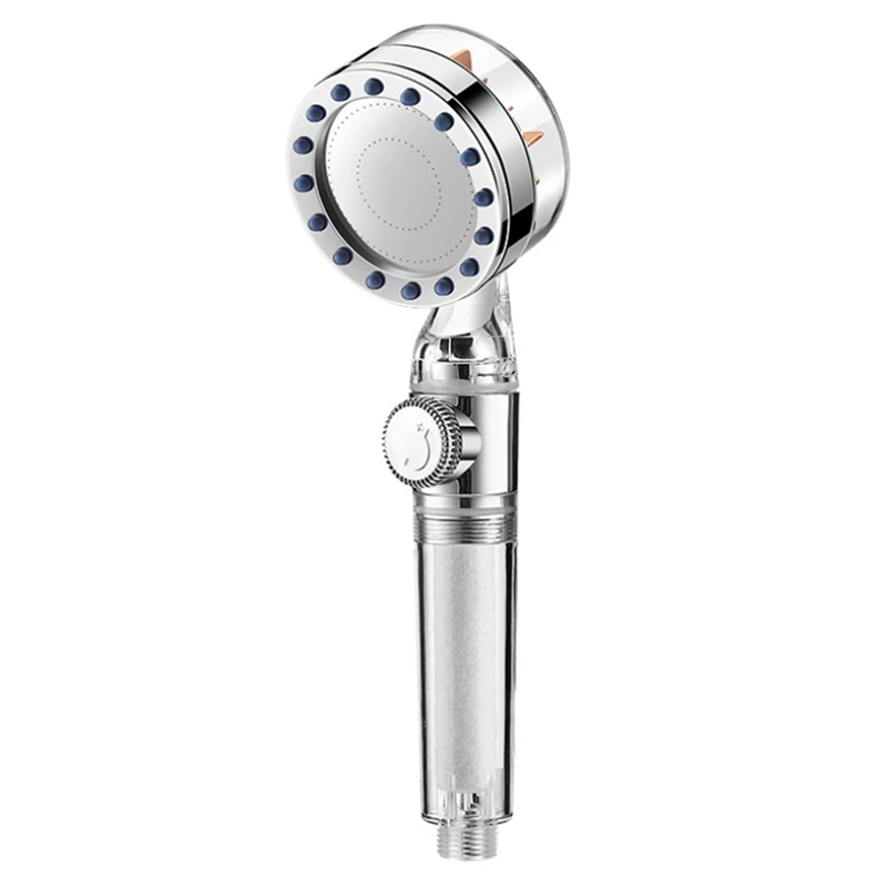 Handheld Turbocharged Pressure Propeller Shower, Turbo Spa Massage Shower Head, Adjustable Switch
Handheld Turbocharged Pressure Propeller Shower, Turbo Spa Massage Shower Head, Adjustable Switch