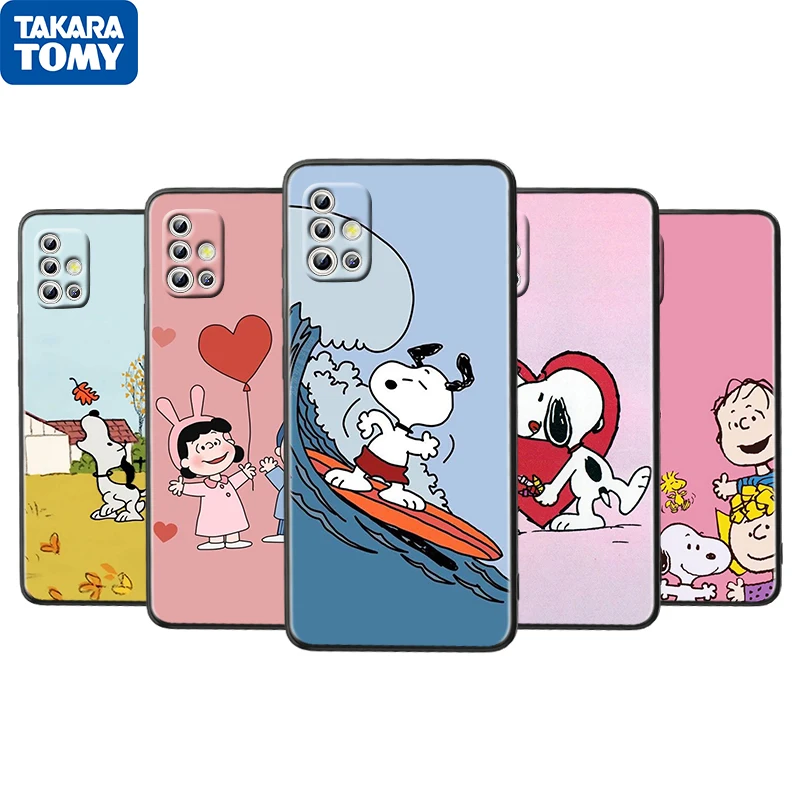 Peanut Snoopy Anime Cute For Samsung Galaxy A52S A72 A71 A52 A51 A12 A32 A21S 4G 5G Funda Soft Black Phone Case Capa Coque Cover
Peanut Snoopy Anime Cute For Samsung Galaxy A52S A72 A71 A52 A51 A12 A32 A21S 4G 5G Funda Soft Black Phone Case Capa Coque Cover