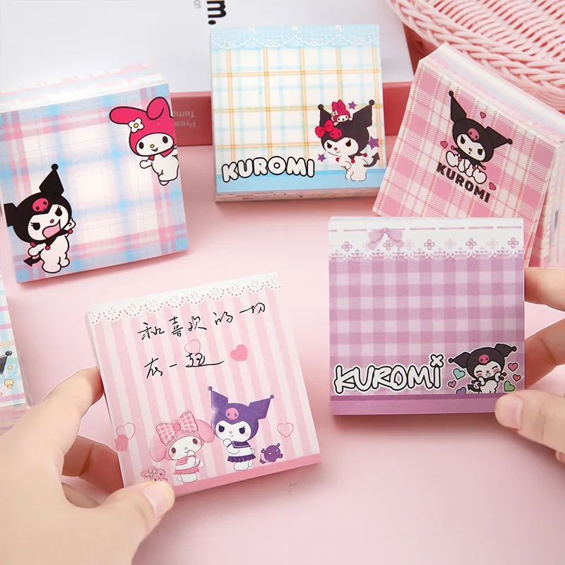 Kuromi Note Book Student Giant Thick Paper Brick Cartoon Cute Three In One Note Book Tearable Non-stick Student Supplies Wholesa
Kuromi Note Book Student Giant Thick Paper Brick Cartoon Cute Three In One Note Book Tearable Non-stick Student Supplies Wholesa