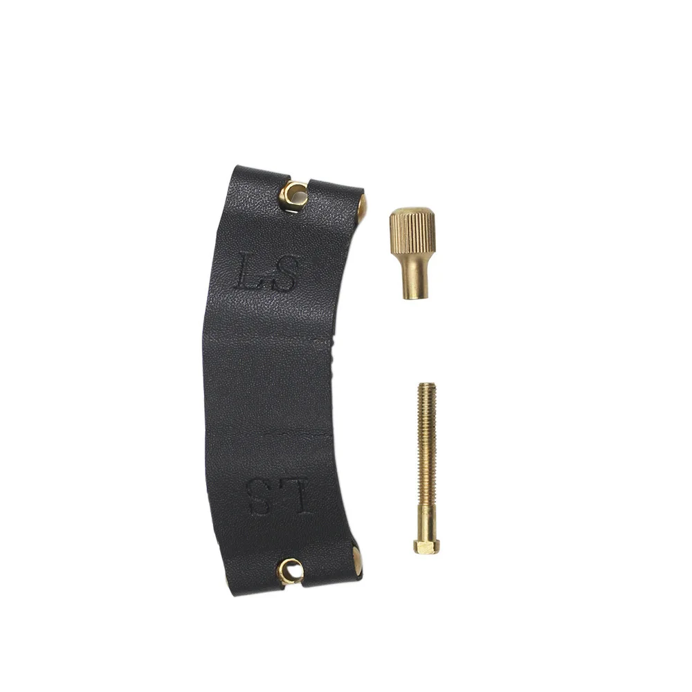 Brand New High Quality Leather Ligature Kit Tenor Brand New High Quality PU Leather Soprano Alto Black Sax Mouthpiece
Brand New High Quality Leather Ligature Kit Tenor Brand New High Quality PU Leather Soprano Alto Black Sax Mouthpiece