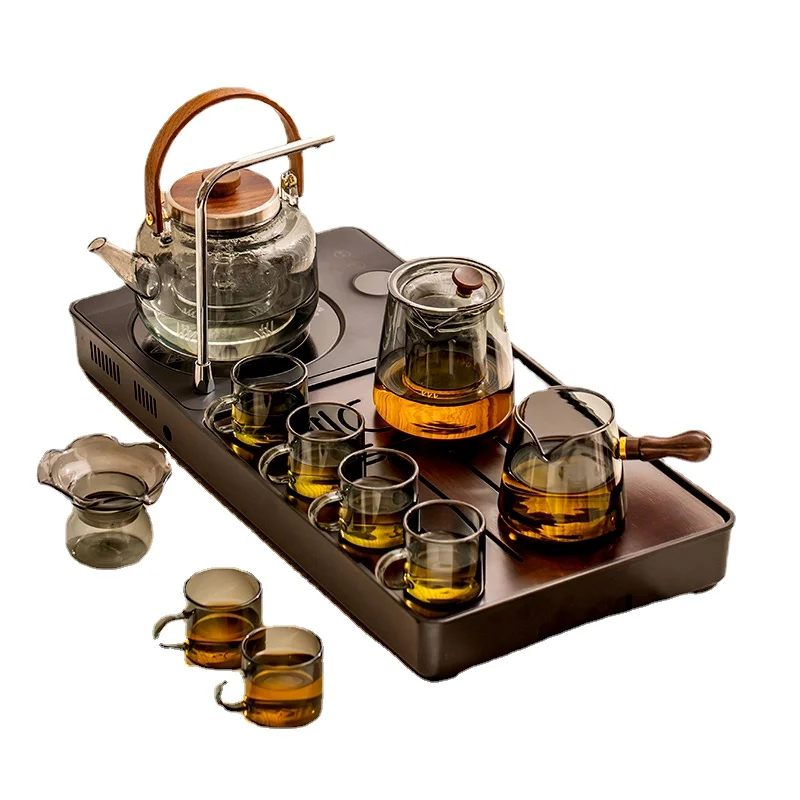 Wyj Pumping Tea Tray Living Room High-End Tea Making Tea Table Electric Ceramic Stove Water Boiler Tea Kettle
Wyj Pumping Tea Tray Living Room High-End Tea Making Tea Table Electric Ceramic Stove Water Boiler Tea Kettle