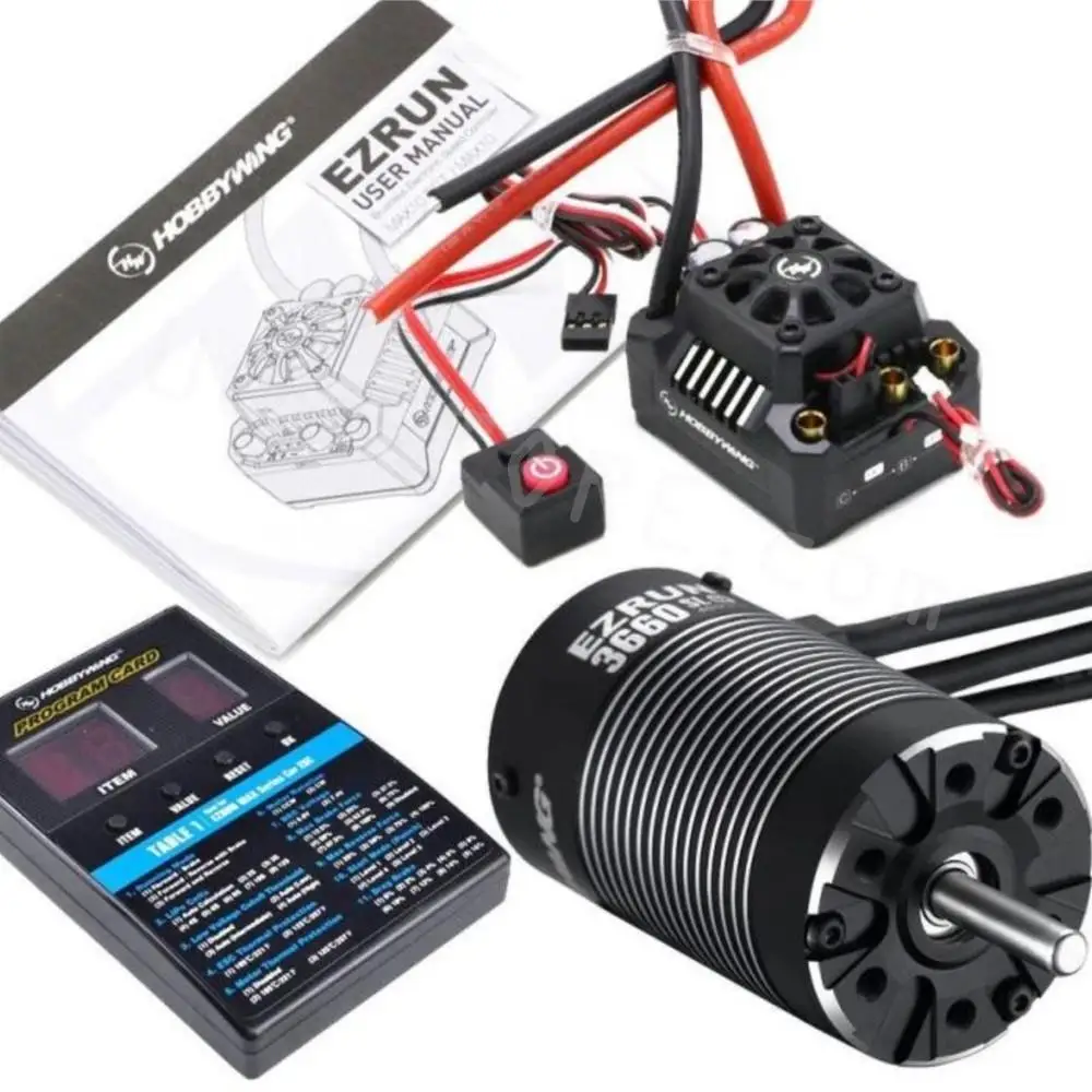 Двигатель Hobbywing EZRUN MAX10 120A, водонепроницаемый бесщеточный ESC + 3660SL G2 3200 кв 4000 кв 4600 кв для радиоуправляемой машинки, багги Monster 1:10
Двигатель Hobbywing EZRUN MAX10 120A, водонепроницаемый бесщеточный ESC + 3660SL G2 3200 кв 4000 кв 4600 кв для радиоуправляемой машинки, багги Monster 1:10