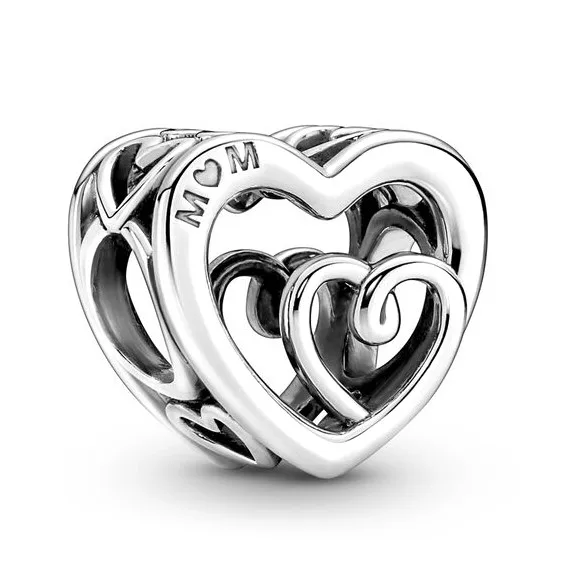 Authentic 925 Sterling Silver Moments Entwined Infinite Hearts Charm Bead Fit Pandora Bracelet & Necklace Jewelry
Authentic 925 Sterling Silver Moments Entwined Infinite Hearts Charm Bead Fit Pandora Bracelet & Necklace Jewelry