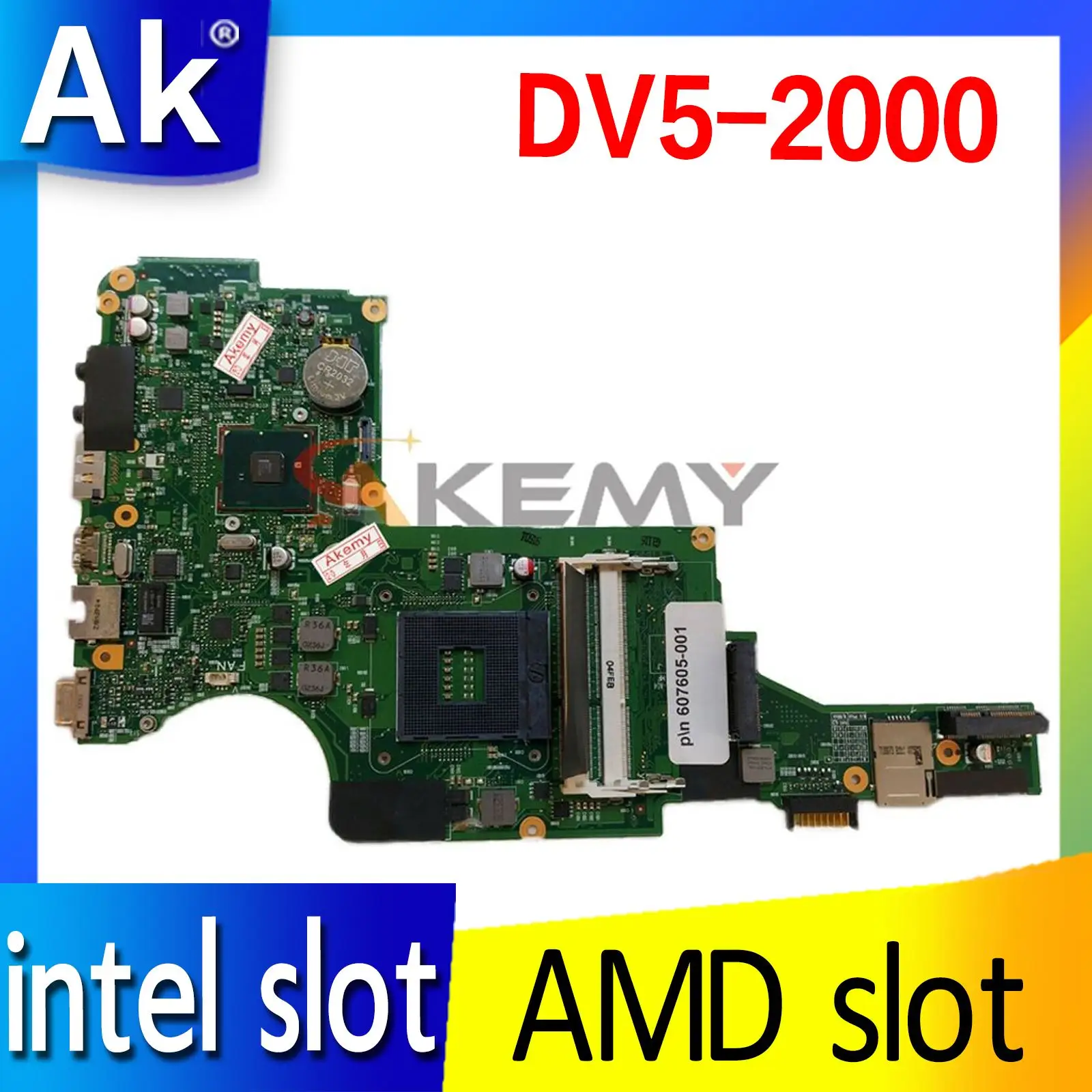 For HP Pavillion DV5 DV5-2000 Laptop Motherboard Mainboard 607605-001 607605-601 598225-001 DDR3
For HP Pavillion DV5 DV5-2000 Laptop Motherboard Mainboard 607605-001 607605-601 598225-001 DDR3