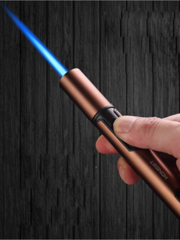 Explosive pen airbrush jet butane candle lighter metal gas kitchen windproof cigar pipe lighter igniter men's gift
Explosive pen airbrush jet butane candle lighter metal gas kitchen windproof cigar pipe lighter igniter men's gift