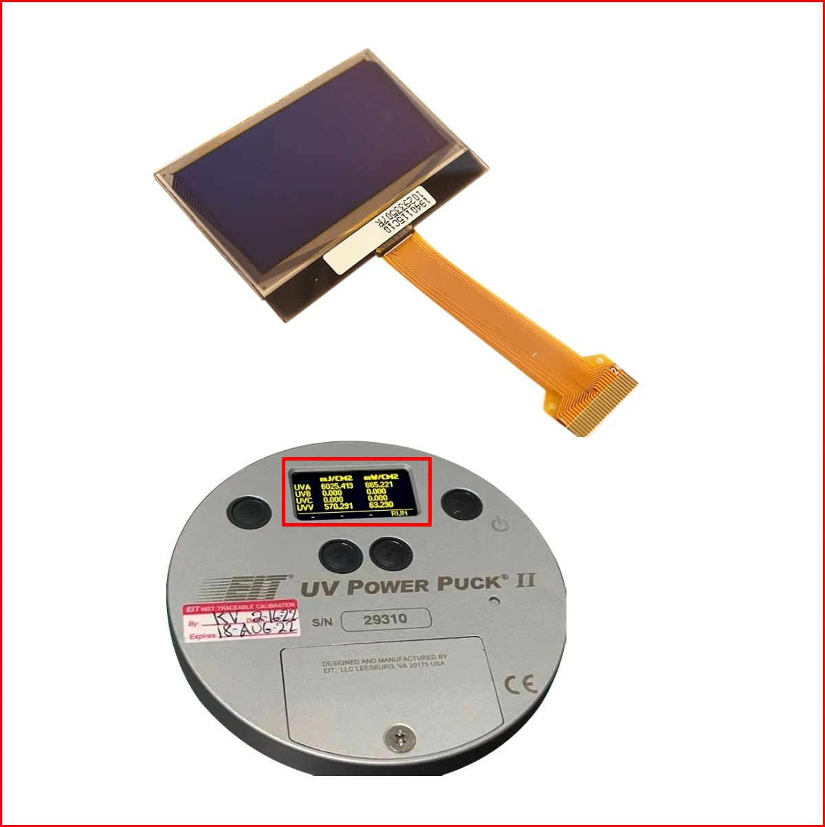 Новый ЖК-модуль, замена экрана дисплея OLED 1,6 дюйма для EIT Power Puck Plus II, УФ-радиометр, цифровой мультиметр, дисплей
Новый ЖК-модуль, замена экрана дисплея OLED 1,6 дюйма для EIT Power Puck Plus II, УФ-радиометр, цифровой мультиметр, дисплей