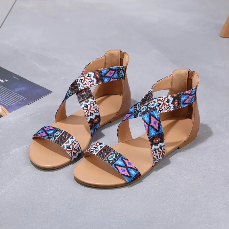 2022 New Summer Flat Women's Sandals Fashion Sexy Gladiator Leisure Vacation Roman Style Bohemian Beach Free Shipping
2022 New Summer Flat Women's Sandals Fashion Sexy Gladiator Leisure Vacation Roman Style Bohemian Beach Free Shipping